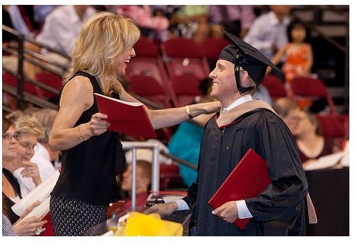 School Pride at Graduation