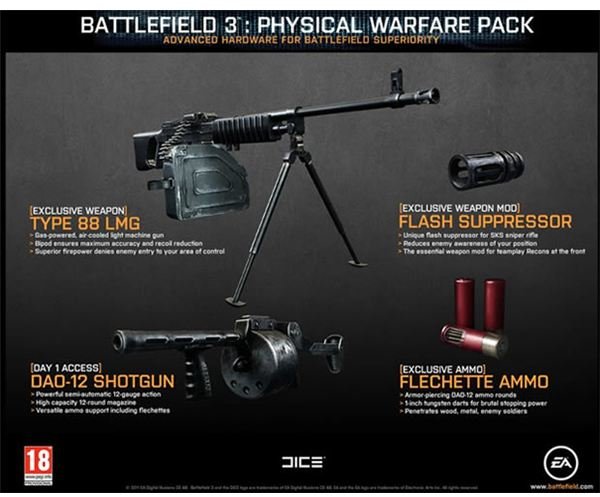 Battlefield 3 Type 88 LMG