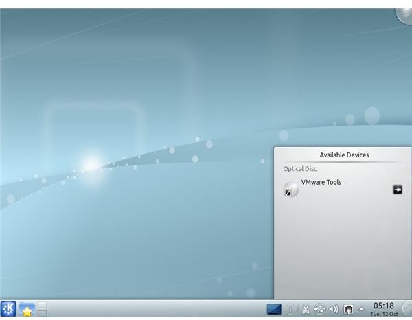 Listing connected devices on Kubuntu 10.10