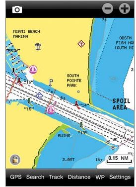 Spoil Area Nautical Chart