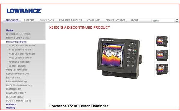 Lowrance X510C Sonar Fishfinder Review