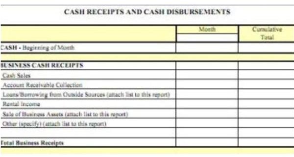 Cash Receipts MOR Bankruptcy Court. 2 JPG