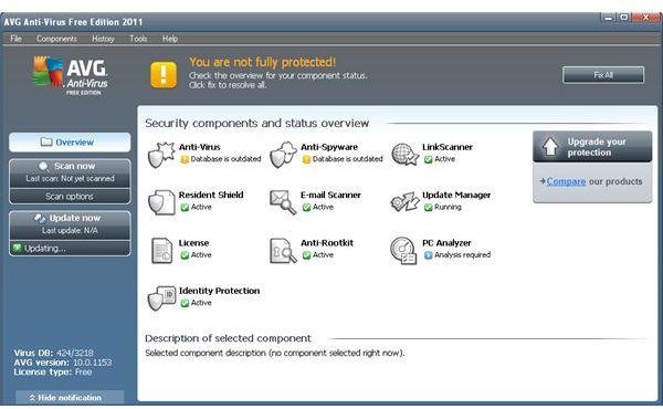 Using AVG for Windows 7 