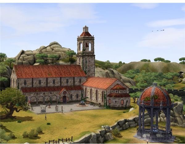 The Sims Medieval Peteran Monastary