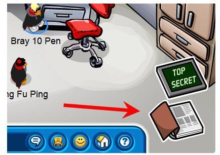 Clubpenguin Cheat - Open the Fish Book to Be a Spy