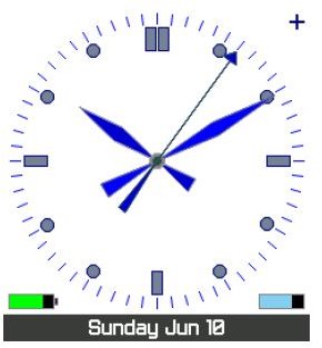 Vorino Clock Screensaver screenshot