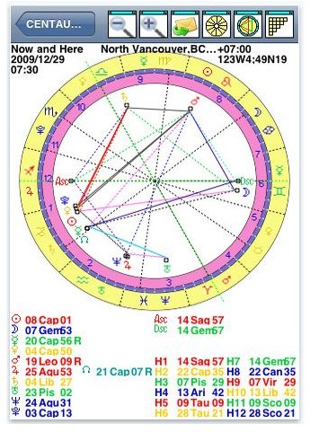 astrology chart app to do readings