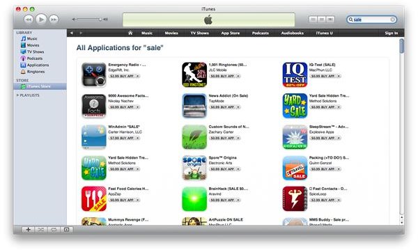 How To Find Bargains In The iTunes App Store