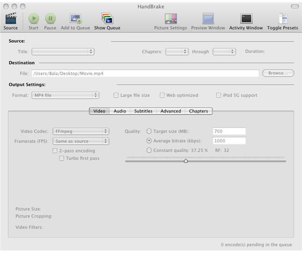 handbrake mac dvd