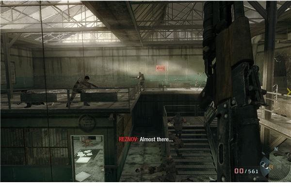 Call of Duty: Black Ops Walkthrough - Vorkuta - Defending Reznov in the Armory