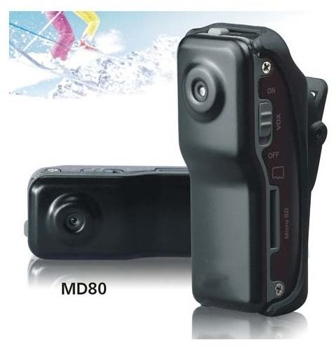 Mini Sports Spy Cam USB Camera Camcorder Gadget: Looking at The MD80 DC Mini DV DVR Sports Video Camera Spy Cam