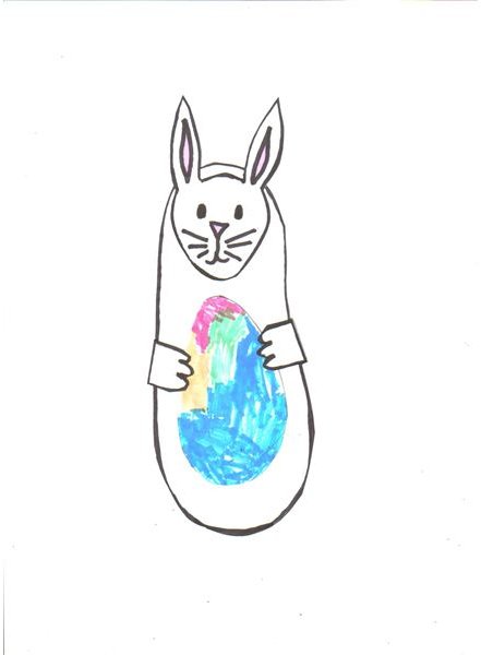 Easter Bunny with Egg