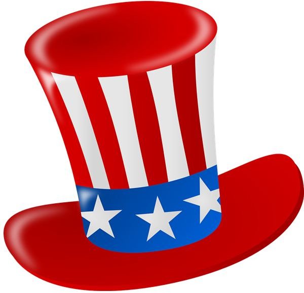 Patriotic Hat Art Project