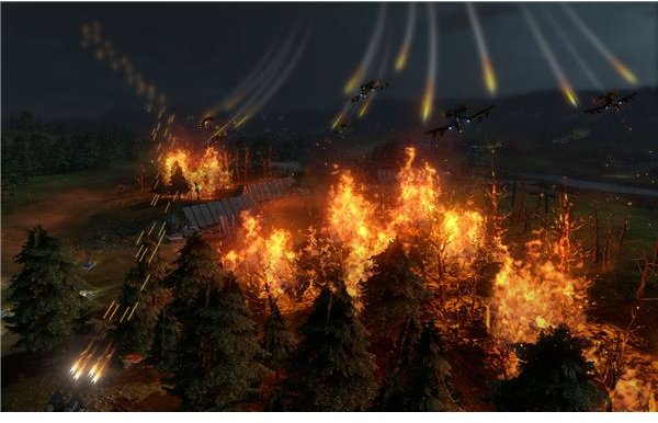 End Of Nations Air Raid Screenshot