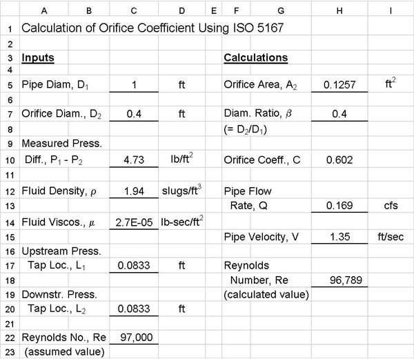 gas ejector design calculation xls