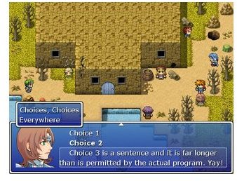 RPG Maker VX: Text Script