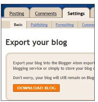 Export Blog