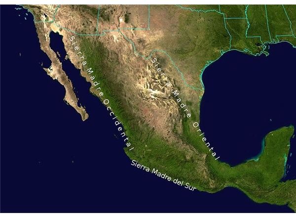 Landforms in Mexico and Central America for Middle Schoolers