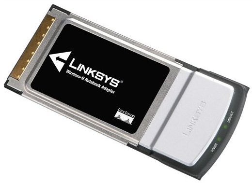 Linksys WPC300N Notebook Adapter