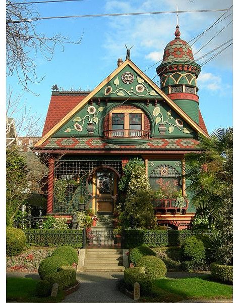 heavily remodeled house