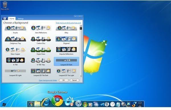 ObjectDock Leopard Theme for Windows