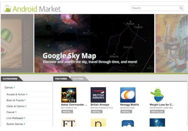 New Android Web Market: All the Ins & Outs
