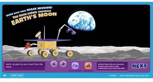 NASA Build Your Space Mission - One of the Best Edutainment Explore Space Games for Kids