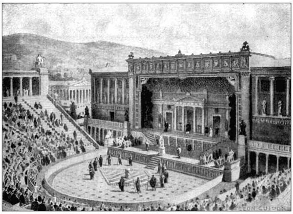 Theater of Dionysus Reconstruction