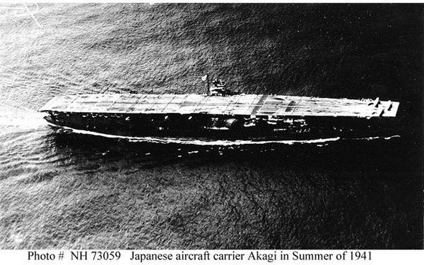 Washington Naval Treaty Result IJN Akagi